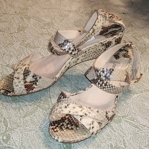 Jimmy Choo Shoes - Jimmy Choo Connor Wedge Sandals